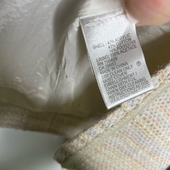 Tahari tweed textured office blazer - Picture 7 of 10